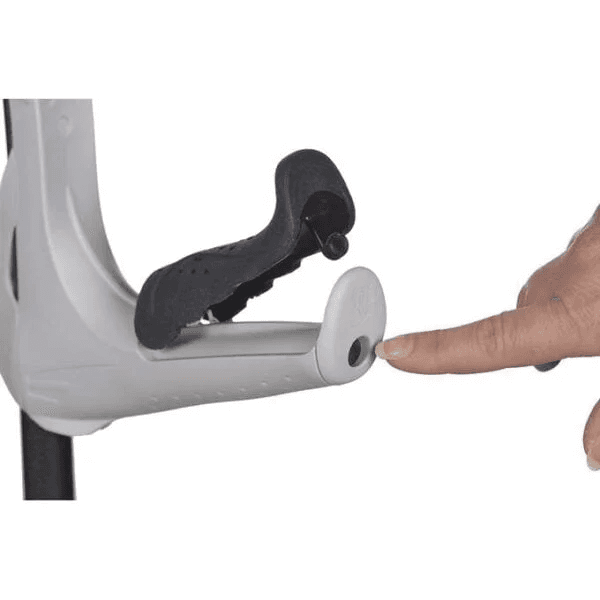 Kula łokciowa COMFORT – biała, regulowana, do 130 kg